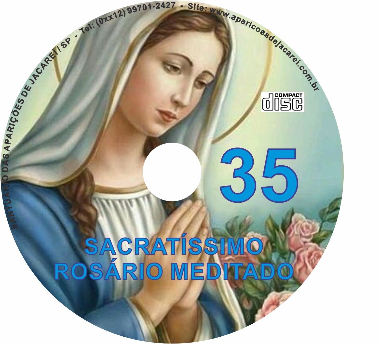 CD Rosário Meditado 035 CD Rosário Meditado 035